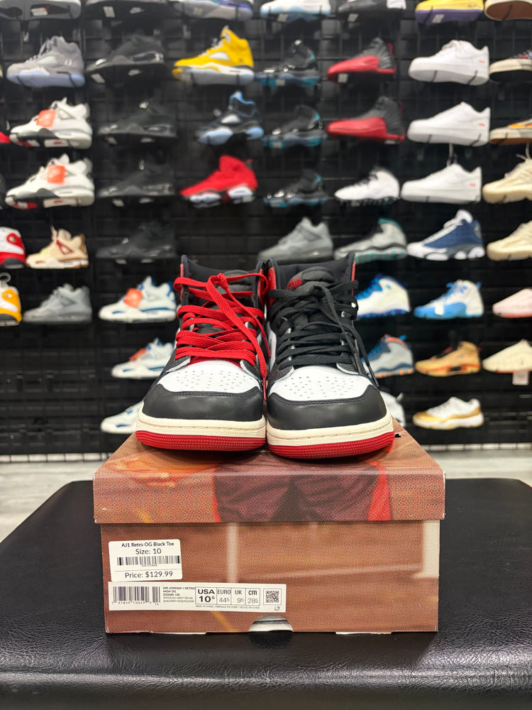 Air Jordan 1 OG Black Toe - Visual Streetwear