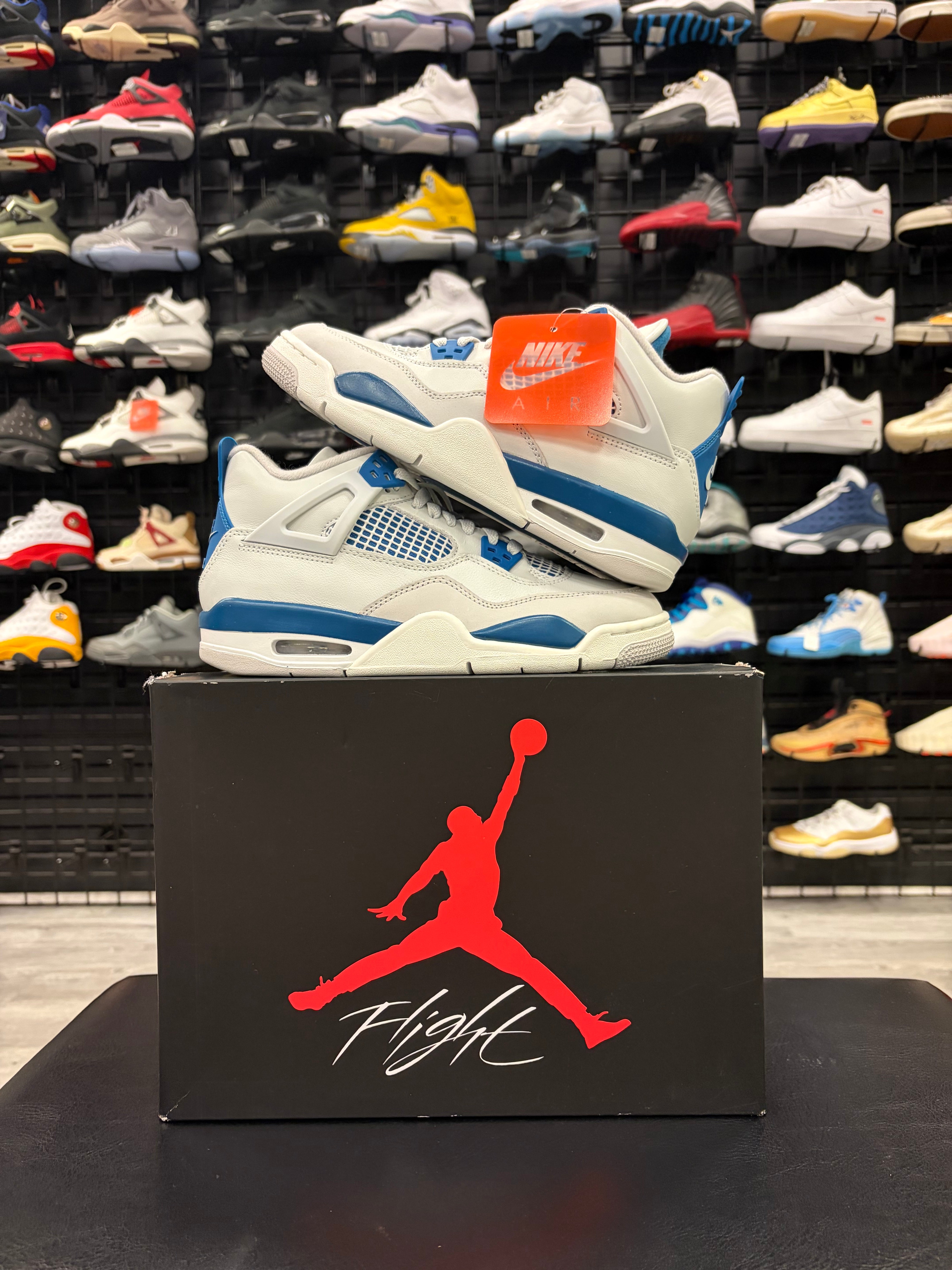 Air Jordan 4 Military Blue - Visual Streetwear