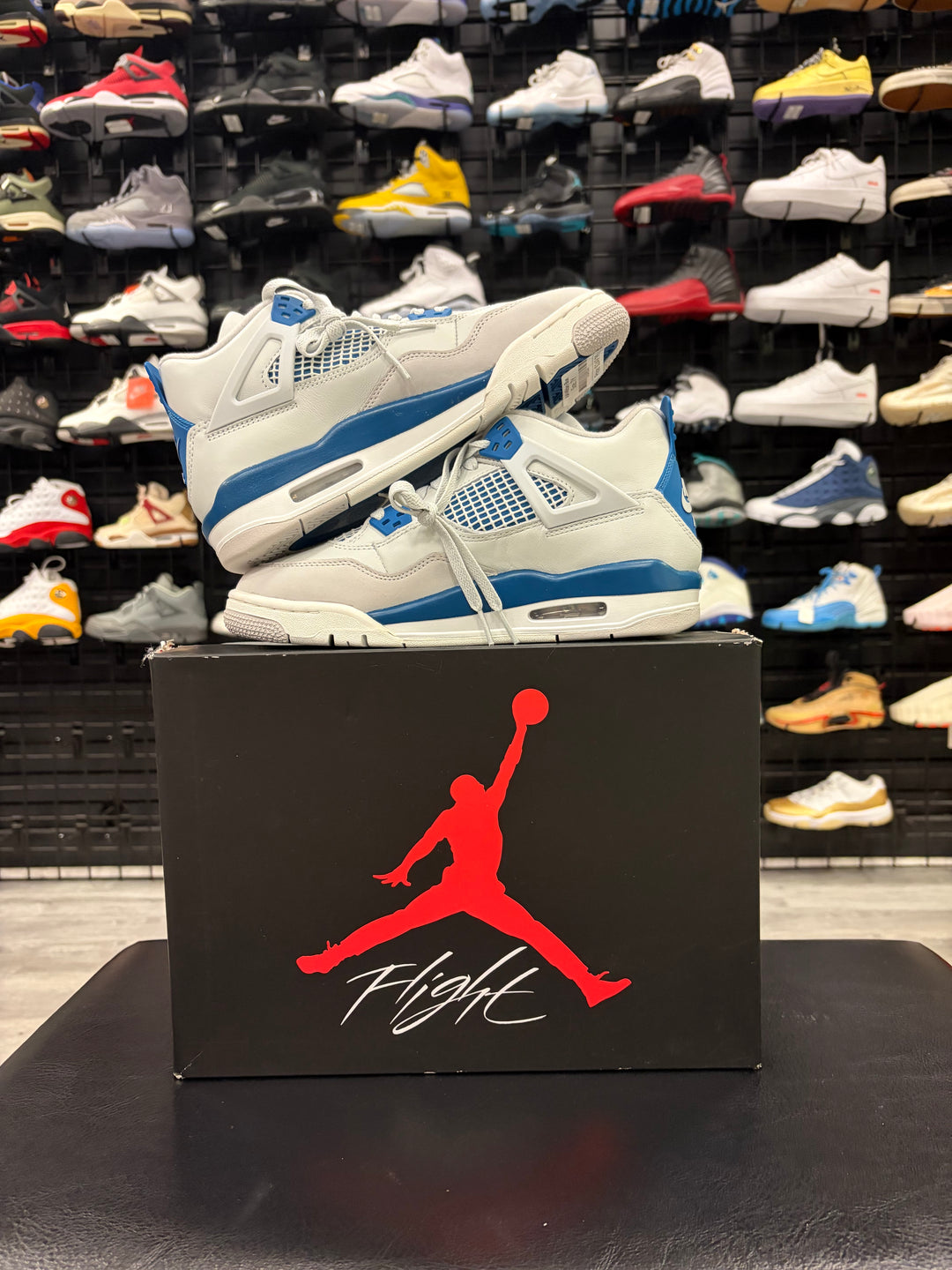 Air Jordan 4 Military Blue - Visual Streetwear